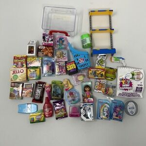 Lot of 30+  Zuru Toy Mini Brands Assortment Care Bear Food Games Etc